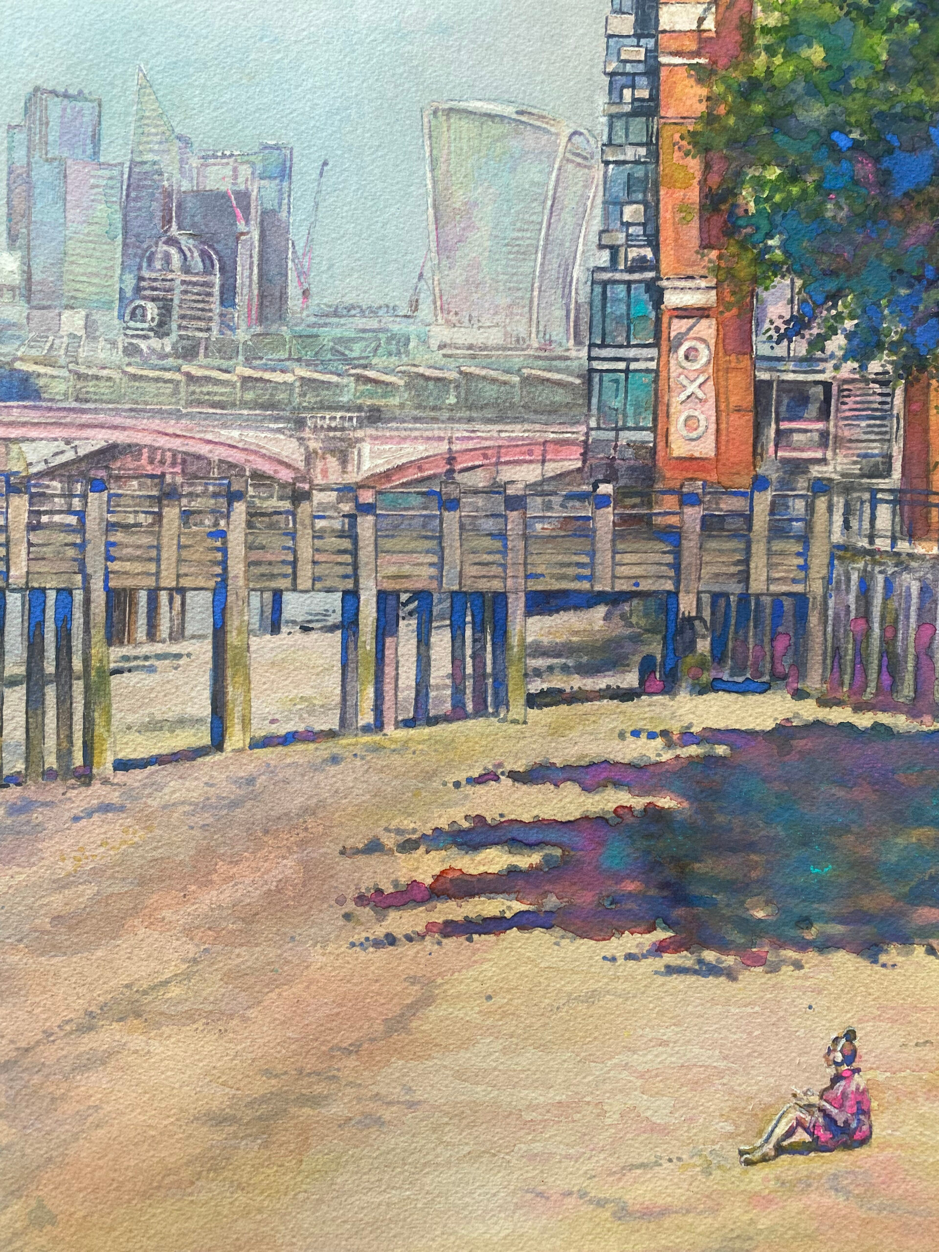 Andrew Todd. Watercolours.